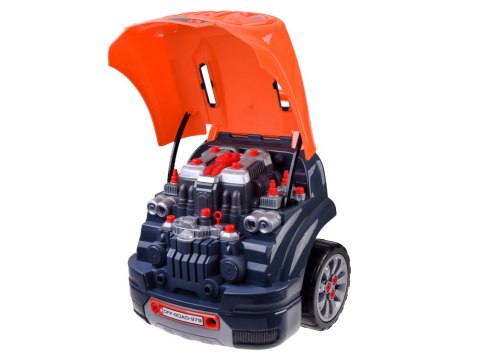 WARSZTAT SAMOCHODOWY Zestaw mechanika ruchomy + światło i dźwięk ZA5738