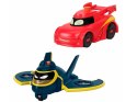 Zestaw autek DC BATWHEELS Pojazdy ze światłami Batwing Redbird ZA6046