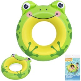 Bestway Dmuchane koło do pływania dla dzieci 60kg ŻABA 85x76cm 36351