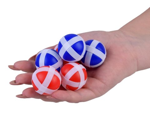 Dwustronna Tarcza na rzep Stitch 36 cm + 6 piłek 4 cm SP0881