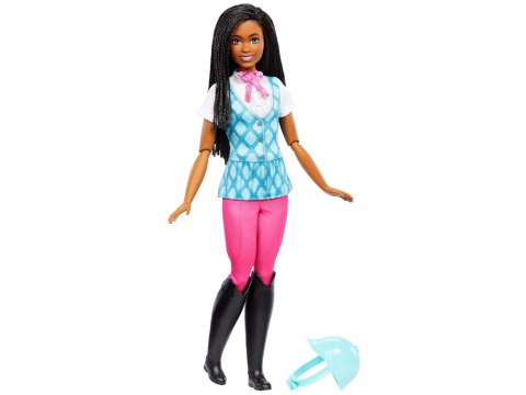 Mattel Lalka Barbie Mysteries modowa dżokejka Brooklyn ZA6179