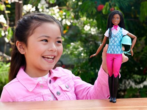 Mattel Lalka Barbie Mysteries modowa dżokejka Brooklyn ZA6179
