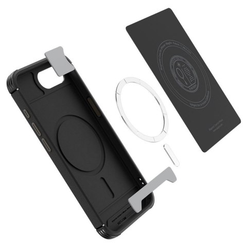 SPIGEN futerał CORE ARMOR MAG kompatybilny z MagSafe do IPHONE 16e (SE 4 2025) matte black
