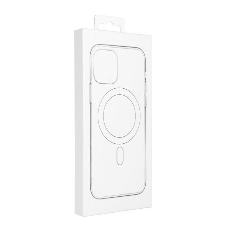 Futerał do iPhone 13 PRO Silicone Mag Cover zgodny z MagSafe czerwony