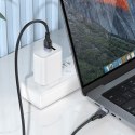 Kabel USB C do USB C Hoco 3A 60W Silikonowy 2 m X109 czarny