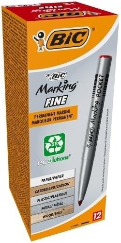 Marker Marking Fine 1445 ECOlutions czerw (12szt)