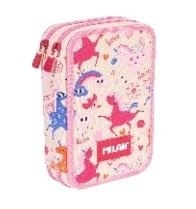 Piórnik 2-poziomowy z wyposażeniem