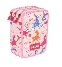 Piórnik 2-poziomowy z wyposażeniem