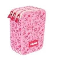 Piórnik 2-poziomowy z wyposażeniem