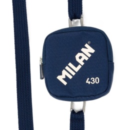 Portmonetka mala 430 since 1918 niebieska MILAN