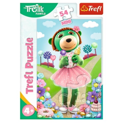 Puzzle 54 mini Wesoły świat Treflików 1 TREFL