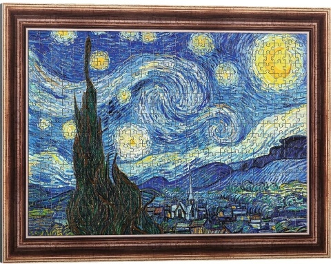 Puzzlorama 500 Gwieździsta Noc, van Gogh TREFL