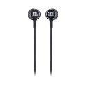 Słuchawki przewodowe douszne Jack 3,5 mm z mikrofonem JBL T50HI 360 czarne