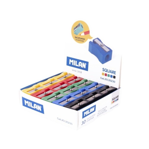 Temperówka plastikowa Basic mix (30szt) MILAN