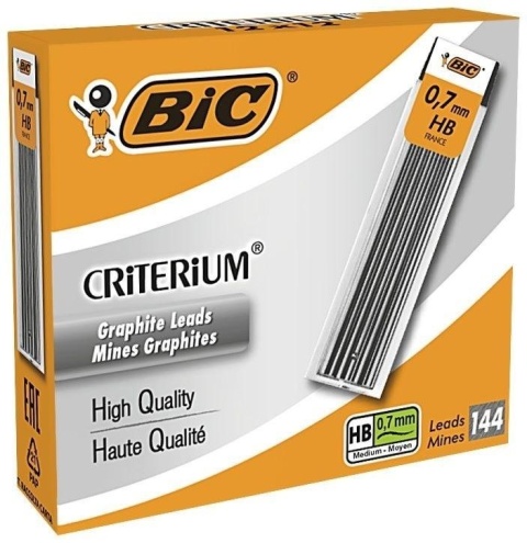 Wkłady Criterium 0,7mm HB (12szt) BIC