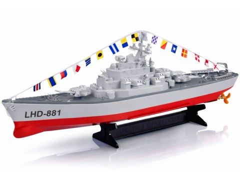 Zdalnie sterowany Ogromny statek PANCERNIK LHD-881 Skala 1:390 RC0736