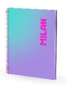 Zeszyt A4/90K linia na spirali liliowy