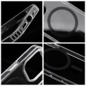 Etui na iPhone 14 PRO Drop Glue Colorful Ring Mag Cover zgodny z MagSafe czarne