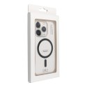 Etui na iPhone 14 PRO Drop Glue Colorful Ring Mag Cover zgodny z MagSafe czarne