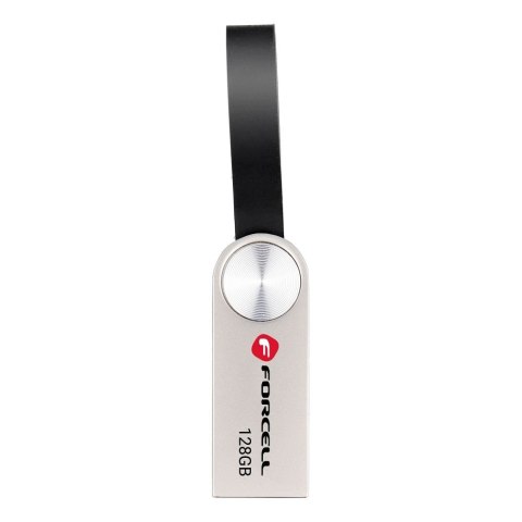 Pendrive 128GB USB 3.2 Gen 1 (USB A) Forcell F-Data Metal srebrny