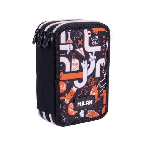 Piórnik 3 poz z wyposażeniem Fingers MILAN