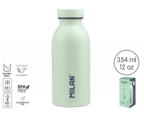 Butelka termiczna 354ml 1918 Zielona MILAN