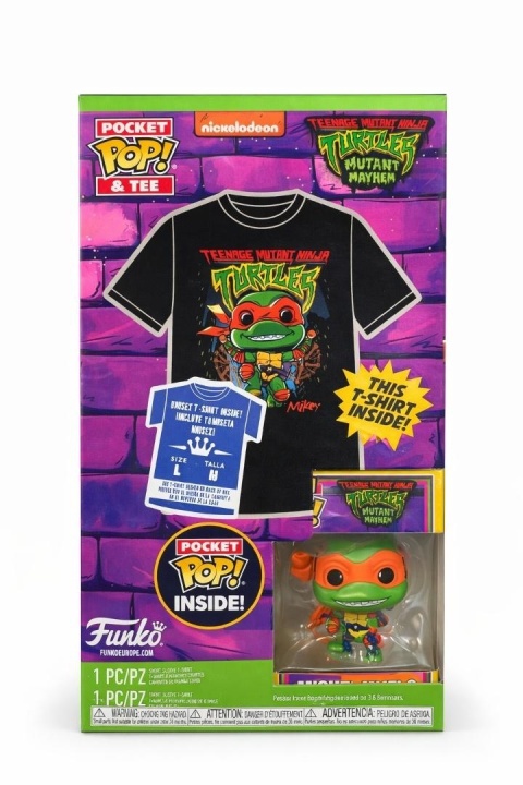 Funko T-shirt Ninja Turtles M + figurka