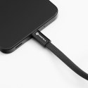 Kabel USB C do USB C Forcell F-Energy QC4.0 PD 5A 240W Cafule Flat 1,2 m CCFN23 czarny