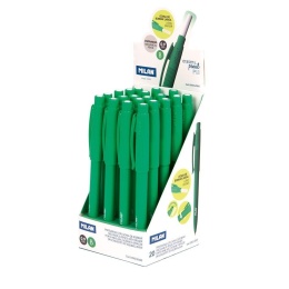 Ołówek automatyczny B 0,9mm zielony (20szt) MILAN