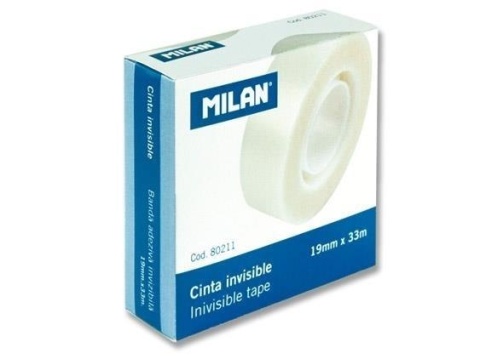 Taśma samoprzylepna niewidoczna 19 x33mm MILAN