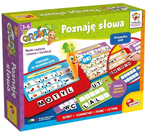 Carotina poznaję słowa