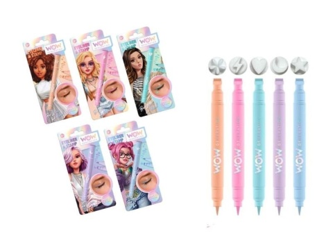 Eyeliner z pieczątką WOW MIX