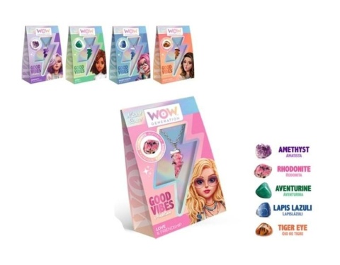 Naszyjnik z kamieniami MIX