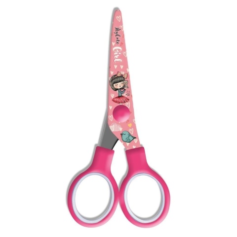 Nożyczki metalowe Laleczka 13,5cm