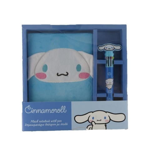 Pamiętnik pluszowy z długopisem Cinnamoroll