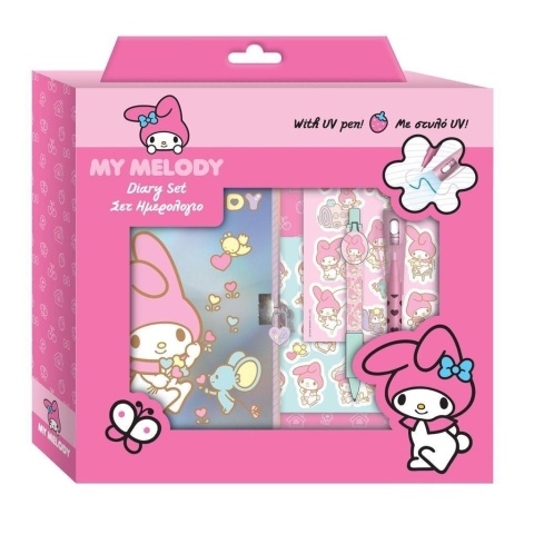 Pamiętnik z długopisem uv my melody