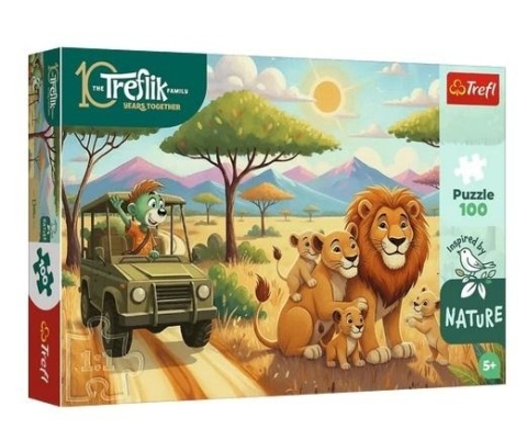 Puzzle 100 Inspired By Nature - Lwy TREFL