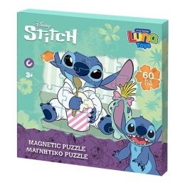 Puzzle magnetyczne Lilo&Stitch 60el