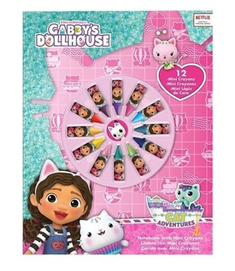 Zestaw do kolorowania mini kredki 12 kolorów