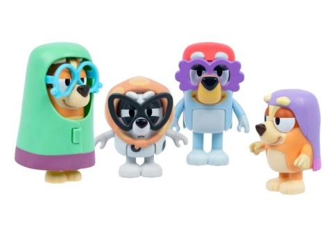 Bluey Figurki Babcie 4szt