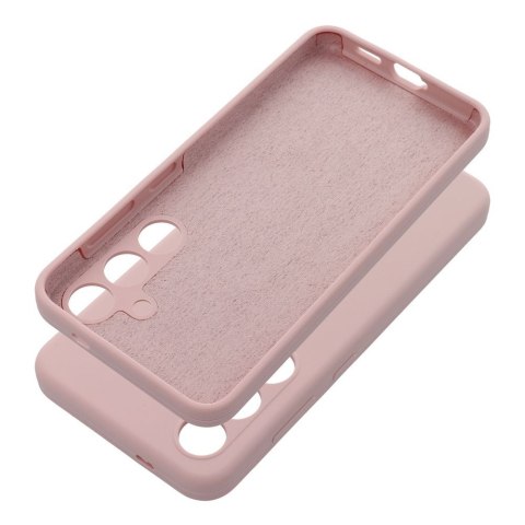 Futerał do Xiaomi Redmi Note 15 PRO 4G Silicone 2mm pudrowy róż