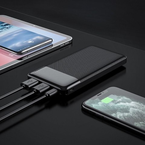 Powerbank Hoco 10000 mAh 2A J72 czarny