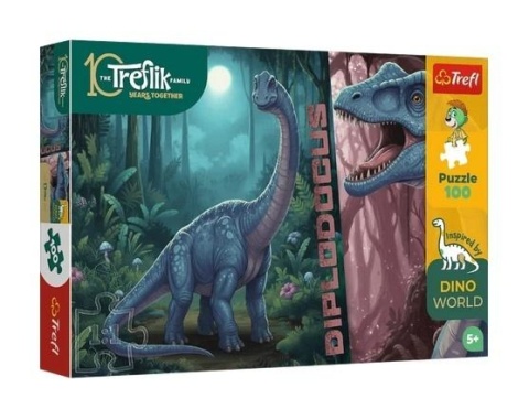 Puzzle 100 Inspired By Dino World TREFL