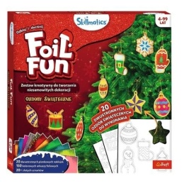 Zestaw Skillmatics Foil Fun Ozdoby Świąteczne