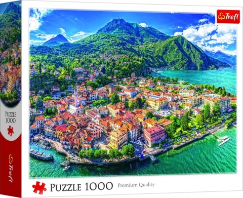 Puzzle 1000 Menaggio nad jeziorem Como TREFL