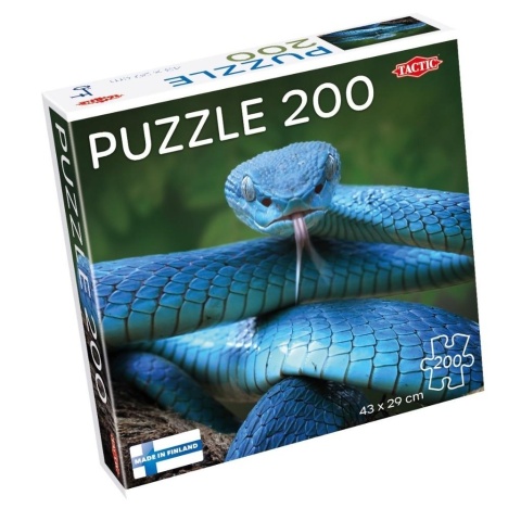 Puzzle 200 Blue Viper Snake