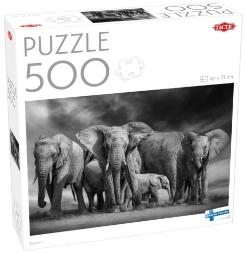 Puzzle 500 Elephants