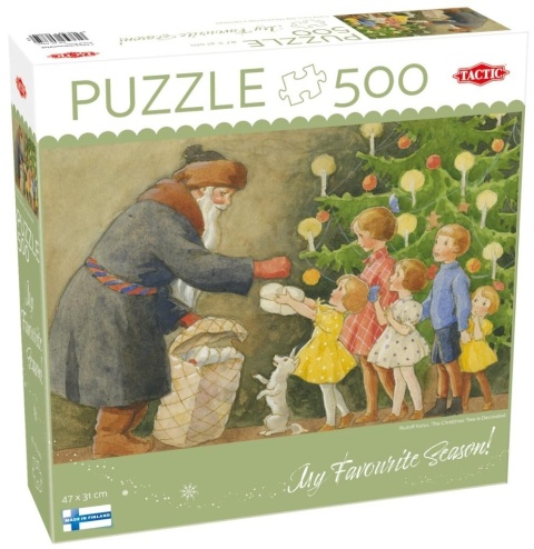 Puzzle 500 The Christmas Tree is Decorated
