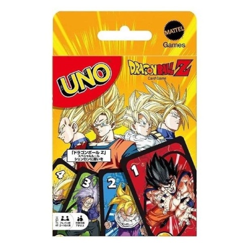 Uno Dragon Ball Z Gra karciana dla dzieci