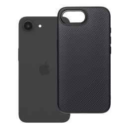 Etui na iPhone 16e (SE 4 2025) / 17e Carbon Elite Mag Cover zgodny z MagSafe czarny